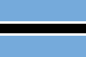 Republik Botsuana - Flagge