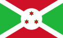 Republik Burundi - Flagge