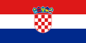 Republik Kroatien - Flagge