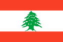 Libanesische Republik - Flagge