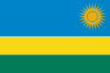 Republik Ruanda - Flagge