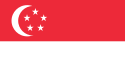 Republik Singapur - Flagge