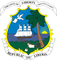 Republik Liberia - Wappen