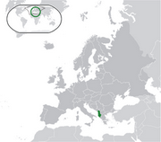 Republic of Albania - Location