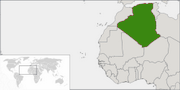 People's Democratic Republic of Algeria - Location