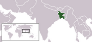 People's Republic of Bangladesh - Location