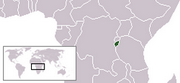 Republic of Burundi - Location