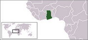 Republic of Ghana - Location
