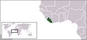 Republic of Liberia - Location