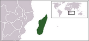Republic of Madagascar - Location