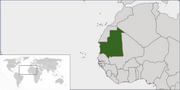 Islamic Republic of Mauritania - Location