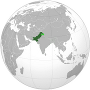 Islamic Republic of Pakistan - Location