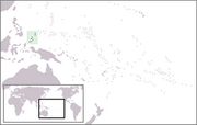 Republic of Palau - Location