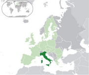 Republika Włoska - Położenie