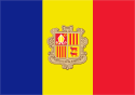 Fürstentum Andorra - Flagge