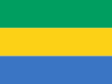 Gabunische Republik - Flagge