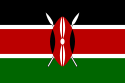 Republik Kenia - Flagge