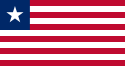 Republik Liberia - Flagge