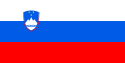 Republik Slowenien - Flagge