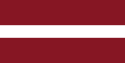 Republik Lettland - Flagge