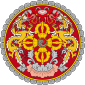 Königreich Bhutan - Wappen