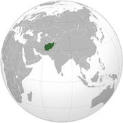 Islamska Republika Afganistanu - Położenie