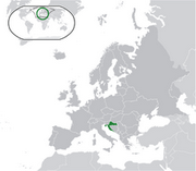 Republika Chorwacji - Położenie