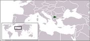 Republic of Macedonia - Location