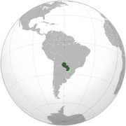 Republika Paragwaju - Położenie