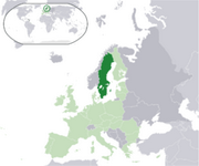 Kingdom of Sweden - Location