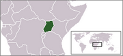 Republic of Uganda - Location