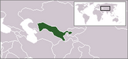 Republic of Uzbekistan - Location